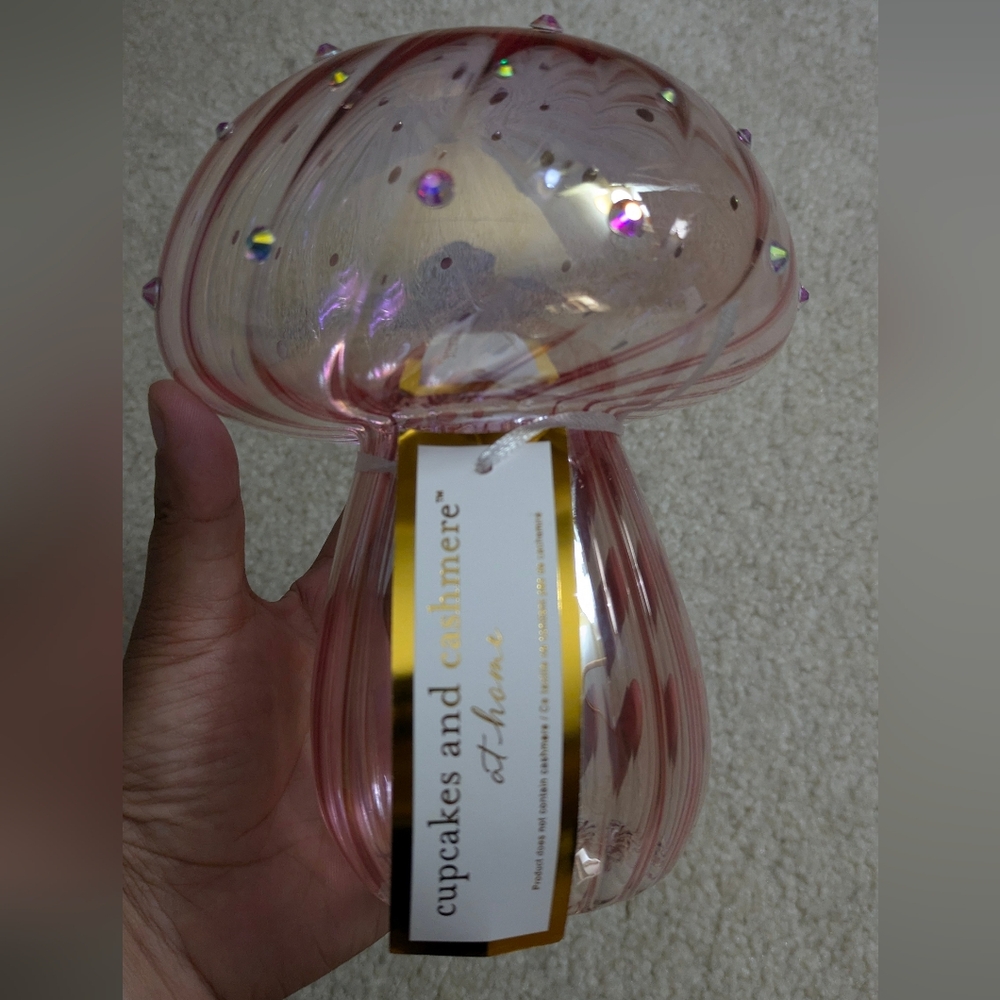 Tiktok Cupcakes and Cashmere Pink Rhinestone Mushroom